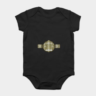 big gold belt Baby Bodysuit